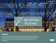 Tablet Screenshot of griffithseccles.com